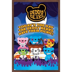 Trends International Deddy Bears - Picnic Framed Wall Poster Prints - 1 of 4