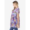 Woman Within Short-Sleeve Empire Waist Tunic - 4 of 4