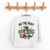 The Juniper Shop On The Hunt Dino Toddler Long Sleeve Tee - 3 of 4