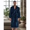 ADR Plush Fleece Men's Robe, Soft Cozy Warm Men's Bathrobe, Bath Robe - 2 of 4
