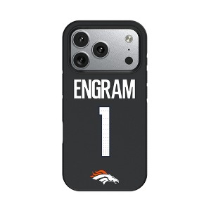 NFL Denver Broncos Players Game Tactic Bump Cell Phone Case for Apple iPhone 17 Series - 1 of 4