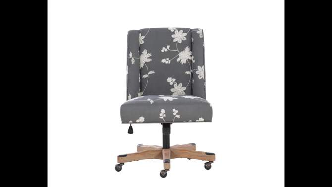Draper Office Chair - Linon, 2 of 16, play video