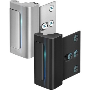 DOMETOUR Home Security Door Reinforcement Lock, Childproof Flip Latch for Kids Safety, Night Lock for Front Door - 1 of 4