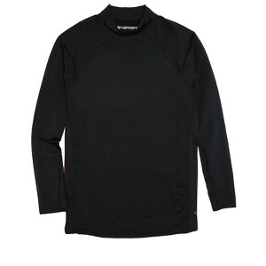 KingSize Men's Big & Tall Mock Neck Base Layer ShirtKs Sport - 1 of 4