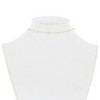 Bella Silver Sterling Silver, Small Freshwater Pearls and Beads by the Yard Choker - Gold Plated - Gold - 12+4 Inch - 3 of 4