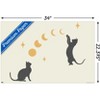 Trends International Episodic Drawing - Cat And Moon 1 Unframed Wall Poster Prints - 3 of 4