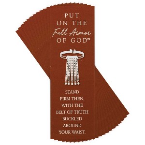 Dicksons Put On Full Armor of God Belt of Truth 6.5 inch Paper Bookmark Pack of 12 - 1 of 4