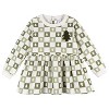 Gerber Toddler Girls' Evergreen Checker Holiday Dress and Legging Set - 4 of 4