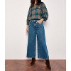 Women's Soft Touch Balloon Sleeve Check Shirt - APRICOT - 2 of 4