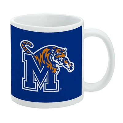 Memphis Primary Logo Ceramic Coffee Mug Novelty Gift Mugs for Coffee Tea and Hot Drinks 11oz White