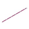 Bella Silver Sterling Silver 3.5mm Round CZ Tennis Bracelet - Ruby Spinel - Pink - 7 Inch - 2 of 3