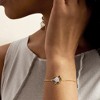 Ross-Simons 2.50 ct. t.w. Multi-Gemstone Flower Bolo Bracelet in 18kt Gold Over Sterling Size - 2 of 4