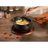 Kook Stoneware Dolsot Pot, 68 oz, Black - 2 of 4
