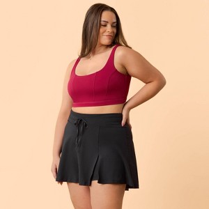 Blogilates Women's Trailblaze Slit Skort - 1 of 4