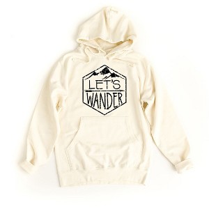 Simply Sage Market Women's Graphic Hoodie Let's Wander - 1 of 3