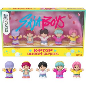 lilかんさいアクスタSET Little People Collector KPop Demon Hunters: Saja Boys Special