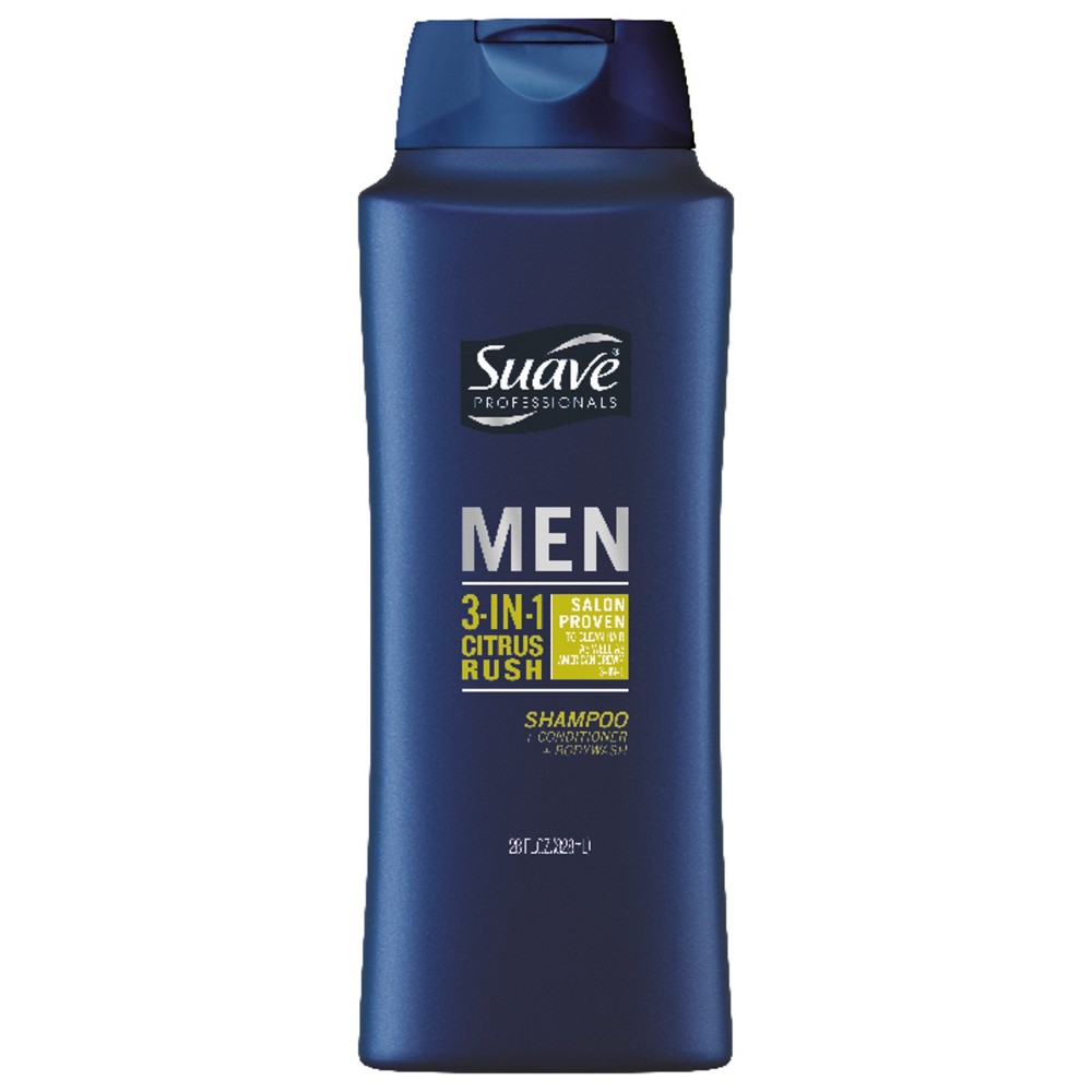 UPC 079400062963 Suave Men 3 in 1 Citrus Rush Shampoo + Conditioner