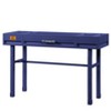 47.00"Cargo Blue Finish Vanity Desk,Blue - 3 of 4