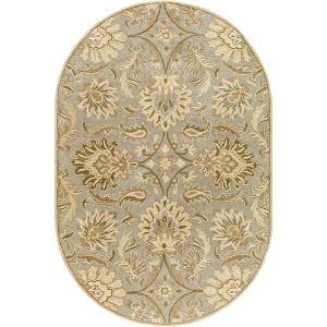 Mark & Day Lyon 6'x9' Oval Tufted Indoor Area Rugs Sage - 1 of 4