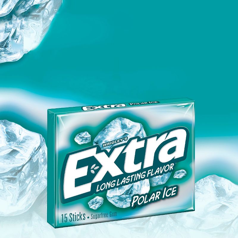 Extra Polar Ice Sugarfree Gum - 15ct, 5 of 9