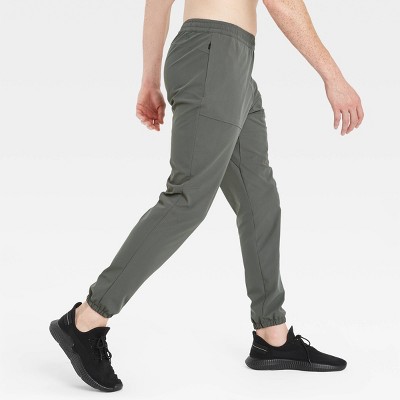 Men's Utility Tapered Jogger Pants - All In Motion™ Olive Green XXL