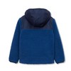 Lands' End Kids High Pile Fleece Hooded Jacket - 2 of 3