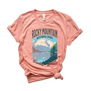 Simply Sage Market Women's Rocky Mountain National Park Explore More Short Sleeve Graphic Tee - 1 of 4