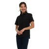 Canada Weather Gear Women's Short Sleeve 4-Pocket Button-Up Shirt – Lightweight Utility Collared Top with Chest, Side Seam Pockets - 4 of 4