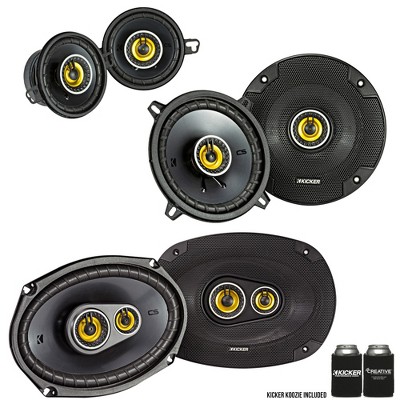 Kicker for Dodge Ram Truck 2002-2011 Speaker bundle - CS 6x9" 3-way speakers, CS 5.25" speakers, And CS 3.5" speakers