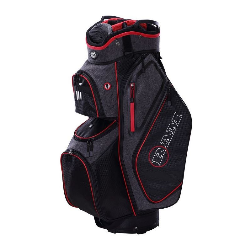 Ram Golf Tour Cart Bag with 14 Way Dividers Top, 3 of 6