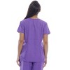 Dreamcrest Ultra Soft Women's Scrub Tops Medical Scrubs Nursing Uniforms - 3 of 3