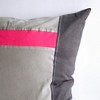 Slickblue Decorative Knitted Fabric Pillow Cushion 19.7"x19.7" - Down Alternative Fill, 3 Color Options - 2 of 4