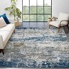 2'x6' Machine Washable Runner Rug, Non-Slip Low Pile Carpet for Hallway, Bedroom, Living Room, Kitchen, Dining Room, Grey - 2 of 4