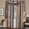 GoodGram Ombre Crushed Satin Sheer Single Window Curtains & Valances - 3 of 4