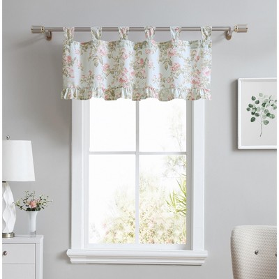 Laura Ashley Madelynn Tab Top Valance - 50X20