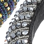 multicolor silver tone