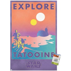 Trends International Star Wars: Tatooine - Explore Tatooine Unframed Wall Poster Prints - 1 of 4