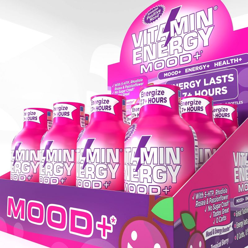 Vitamin Energy Mood Supplements - 1.93 fl oz, 4 of 6
