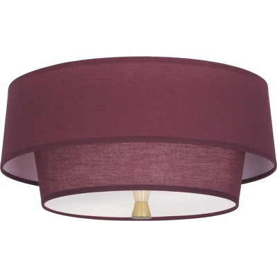 Robert Abbey Lighting Decker 2 - Light Flush Mount in  Modern Brass