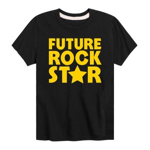 Boys' - Instant Message - Future Rock Star Short Sleeve Graphic T-Shirt - 1 of 4