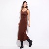 Women's Rivet Midi Dress - Wild Fable™ Brown - 3 of 4