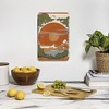 Nadja Wild Abstract Landscape 2 Cutting Board Rectangle - Deny Designs - 3 of 3