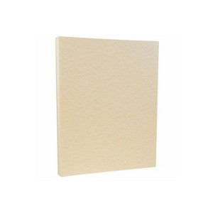 JAM PAPER 8.5" x 11" Parchment Cardstock 65lb Natural 100/pack  (171116G) - 1 of 1