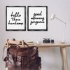Stupell Industries Handsome & Gorgeous Greetings, 31" x 25" - 2 of 4