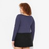 Women's Long Sleeve V-Neck T-Shirt - Wild Fable™ - 3 of 3