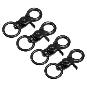 Unique Bargains DIY Craft Key Organization Lobster Claw Lanyard Swivel Clasps 4 Pcs - 1 of 4