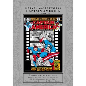 Marvel Masterworks: Captain America Vol. 17 - by  J M Dematteis & Marvel Various (Hardcover) - 1 of 1