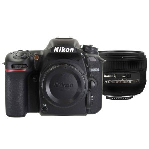 Nikon D7500 DX-format Digital SLR Camera with Nikon AF-S NIKKOR 50mm f/1.4G Lens - 1 of 4