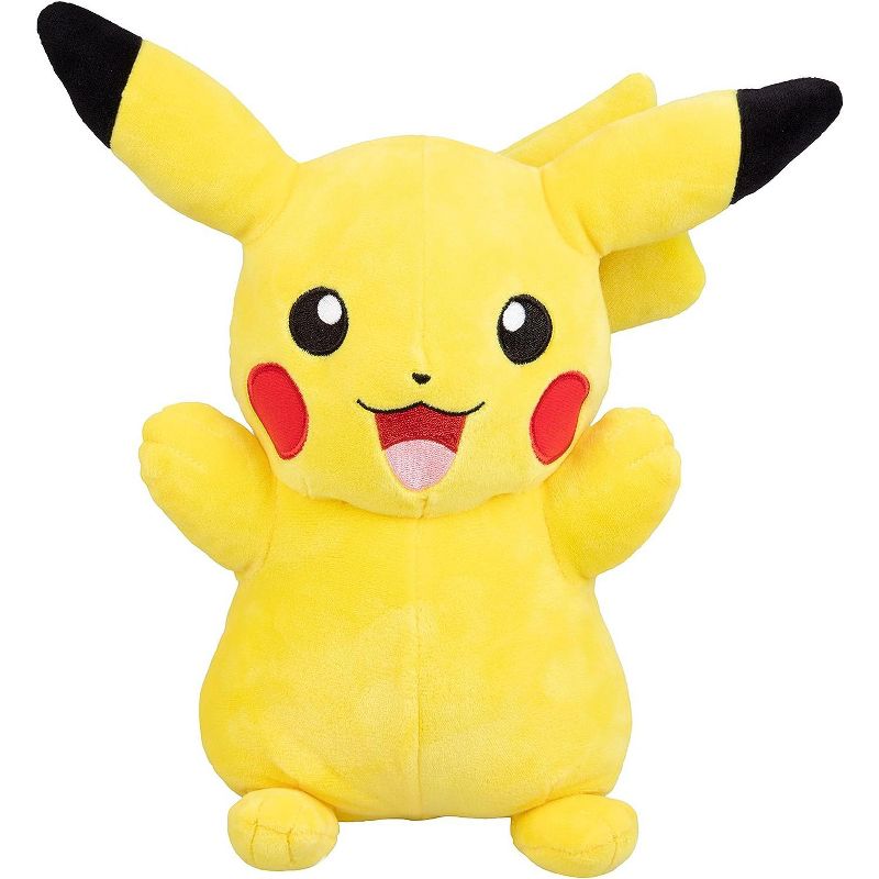 Jazwares Pokemon Pikachu Plush Stuffed Animal Toy 12", 2 of 6
