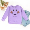 The Juniper Shop Mini Smiley Smile Outline Toddler Sweatshirt - 2 of 4